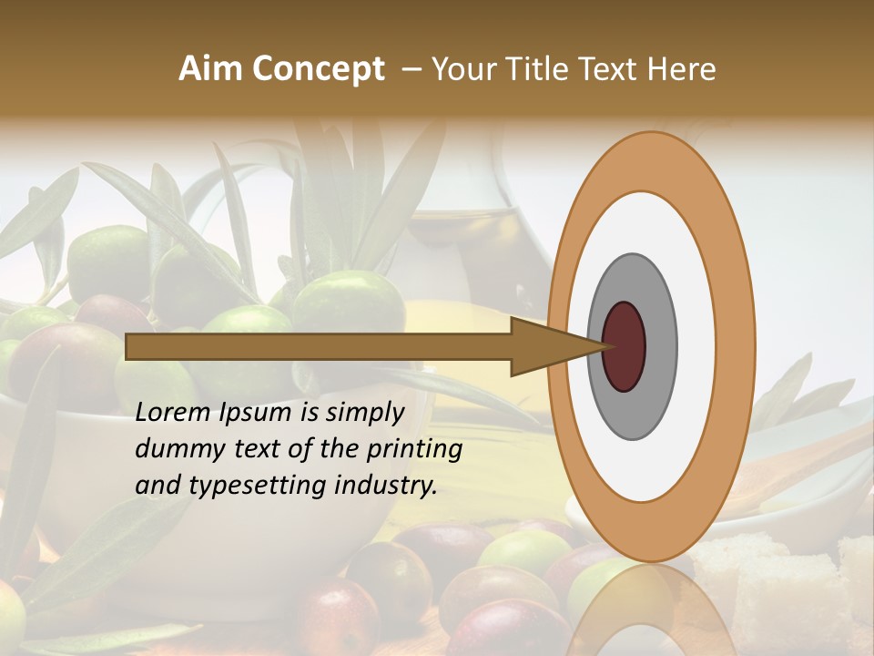 Olive Oil PowerPoint Template