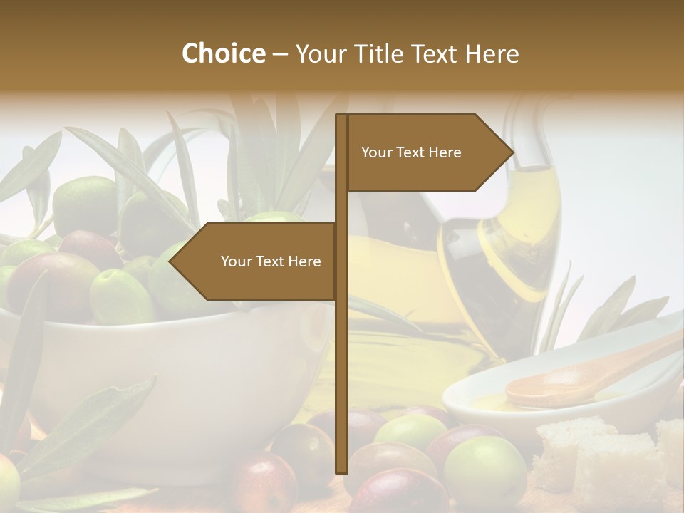 Olive Oil PowerPoint Template