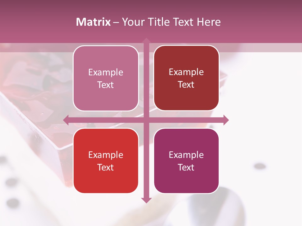 Cheese Cake Recept PowerPoint Template