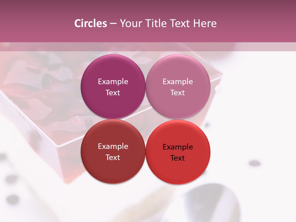 Cheese Cake Recept PowerPoint Template