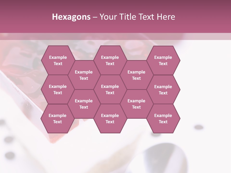 Cheese Cake Recept PowerPoint Template