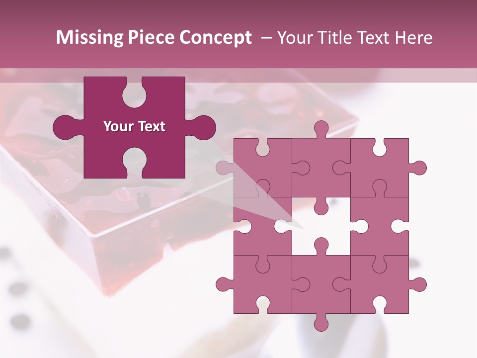 Cheese Cake Recept PowerPoint Template