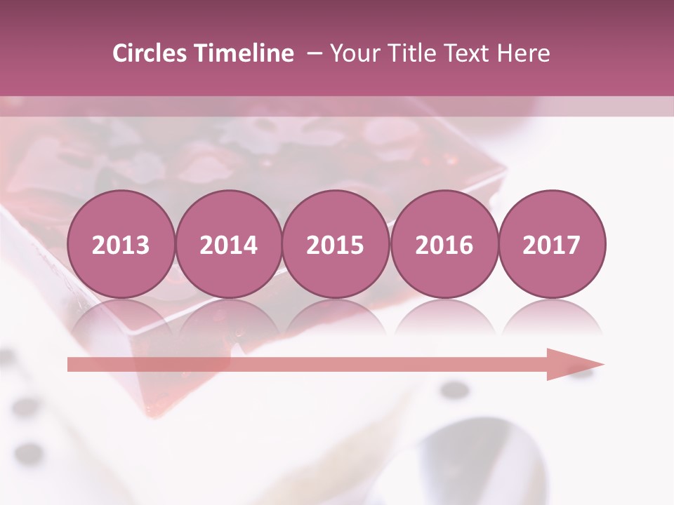 Cheese Cake Recept PowerPoint Template