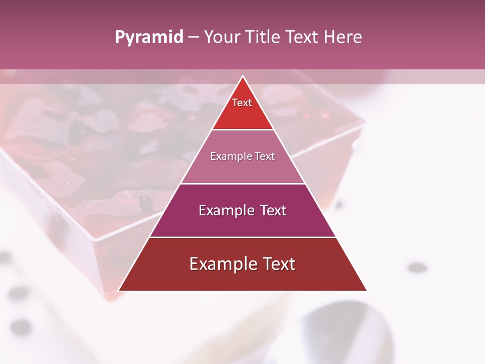 Cheese Cake Recept PowerPoint Template