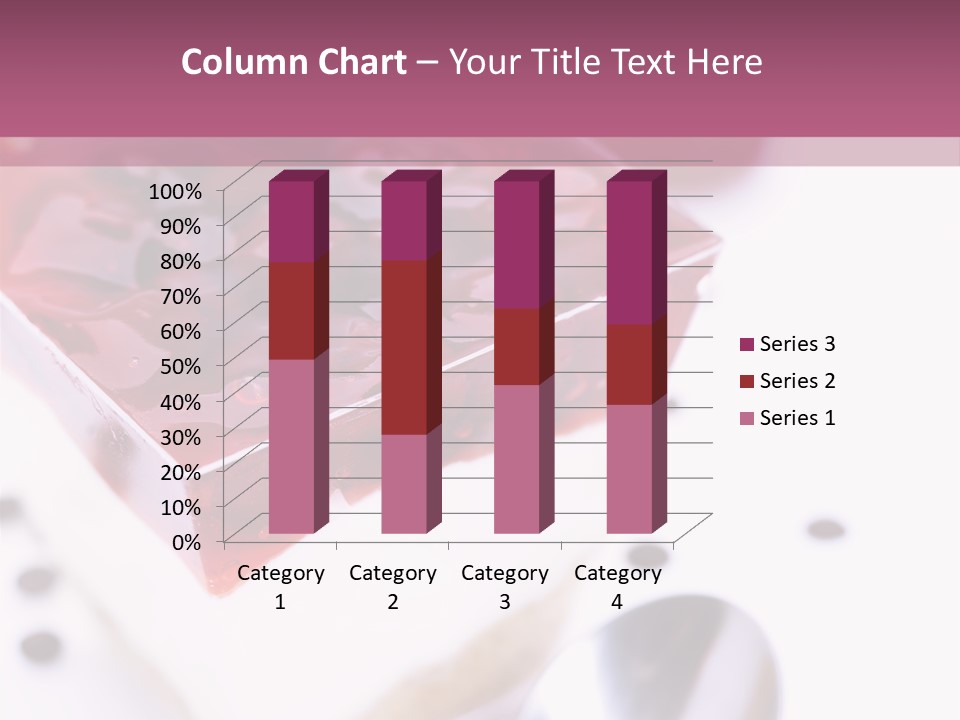 Cheese Cake Recept PowerPoint Template