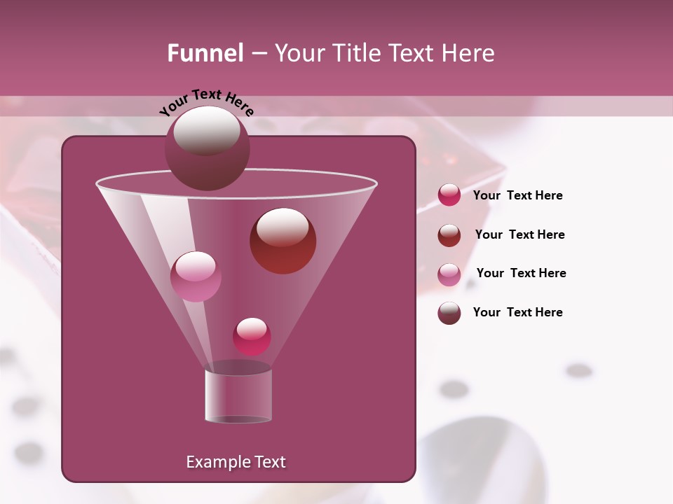 Cheese Cake Recept PowerPoint Template