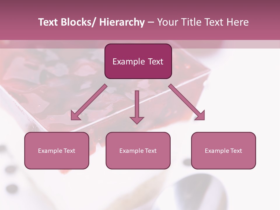 Cheese Cake Recept PowerPoint Template