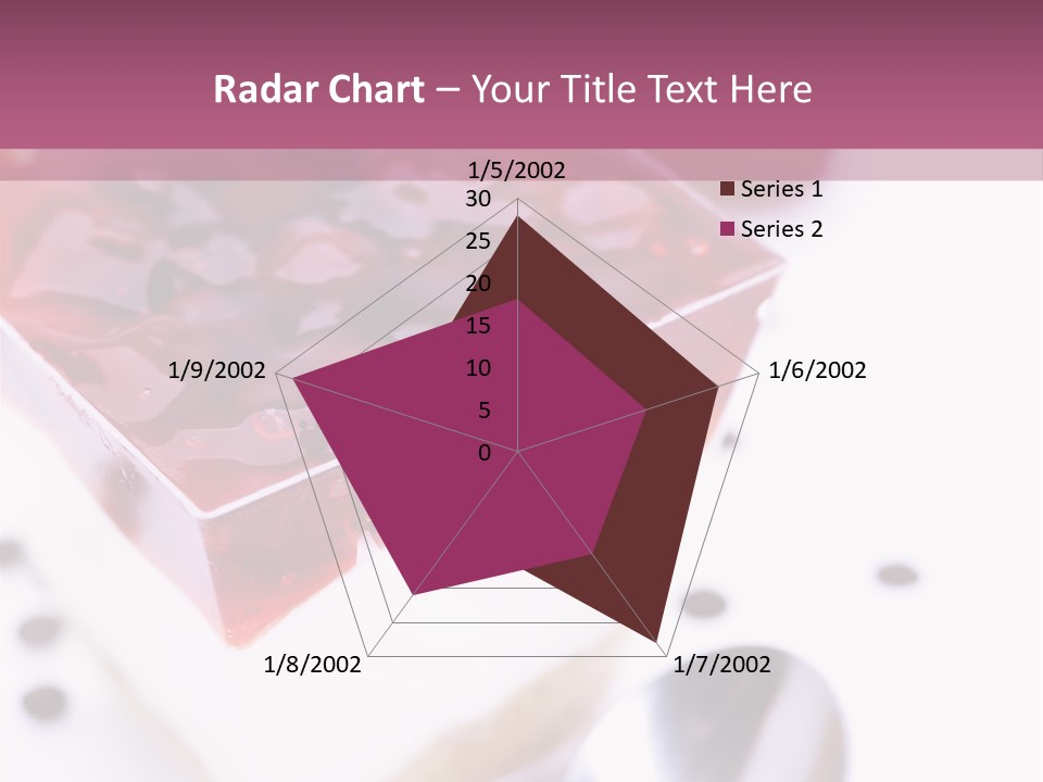Cheese Cake Recept PowerPoint Template
