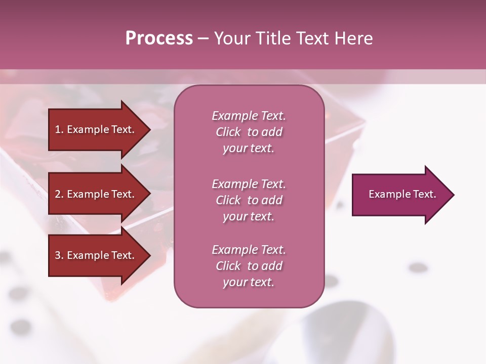Cheese Cake Recept PowerPoint Template