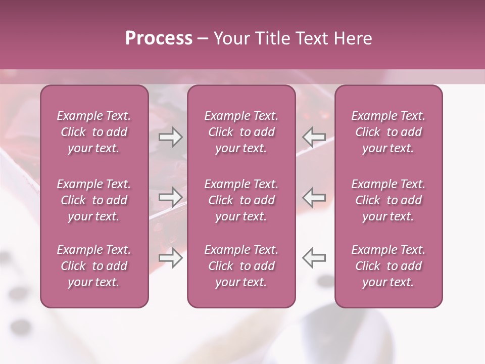 Cheese Cake Recept PowerPoint Template