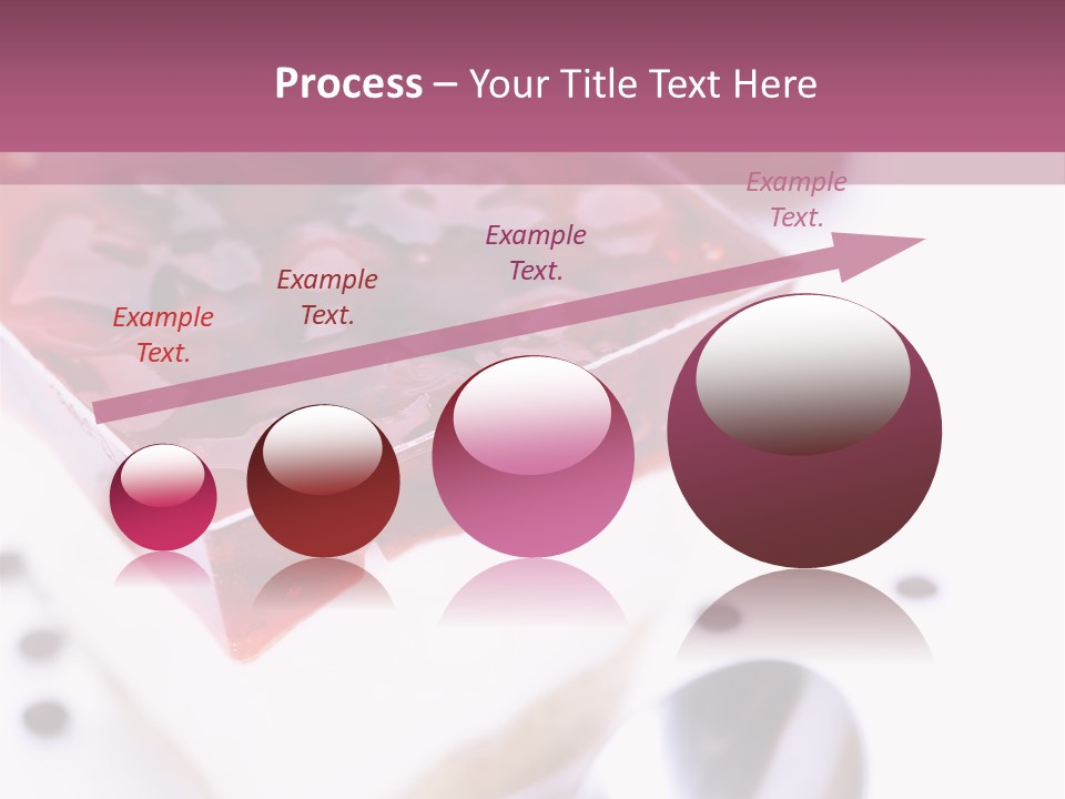 Cheese Cake Recept PowerPoint Template