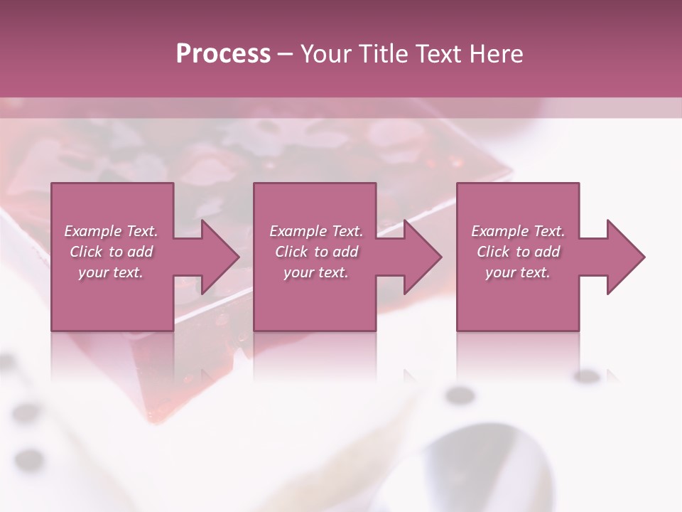Cheese Cake Recept PowerPoint Template