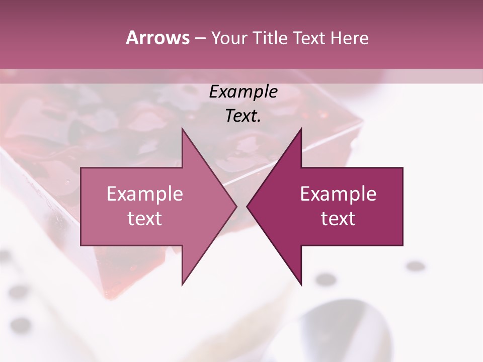 Cheese Cake Recept PowerPoint Template