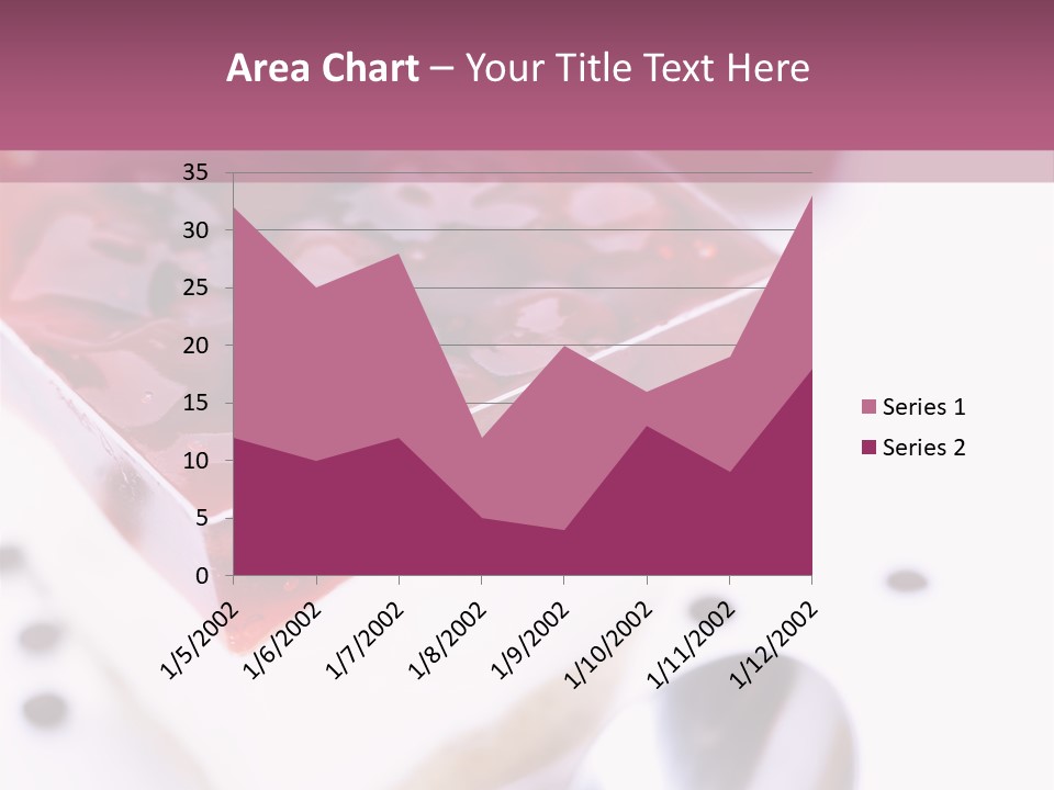 Cheese Cake Recept PowerPoint Template