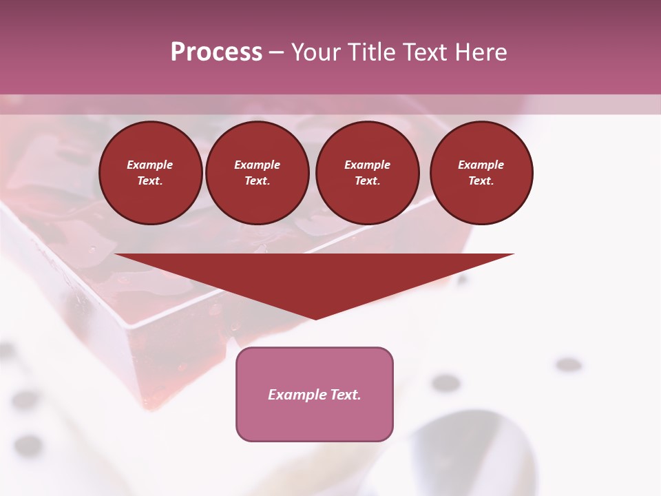 Cheese Cake Recept PowerPoint Template