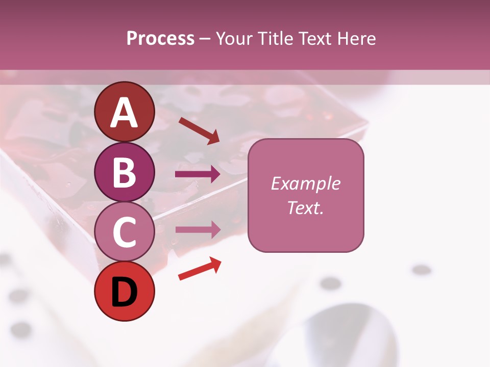 Cheese Cake Recept PowerPoint Template
