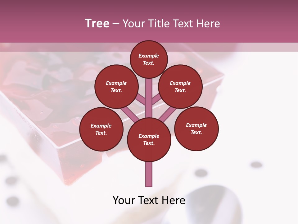 Cheese Cake Recept PowerPoint Template
