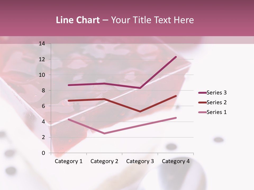 Cheese Cake Recept PowerPoint Template
