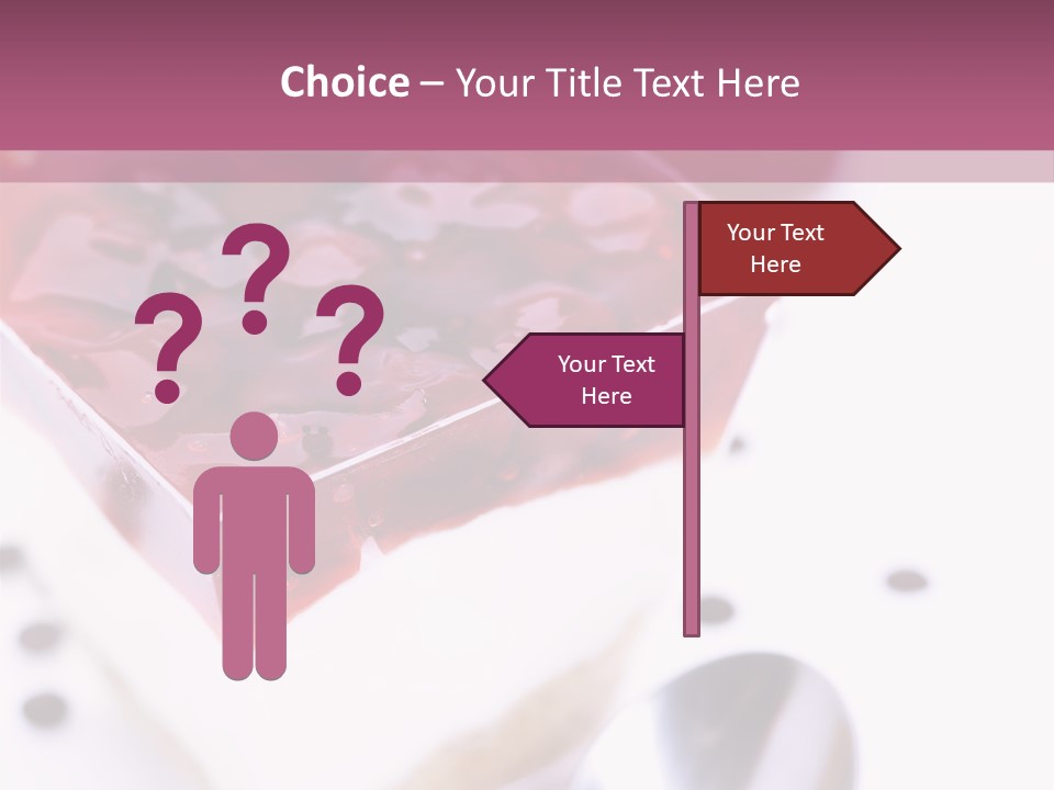 Cheese Cake Recept PowerPoint Template