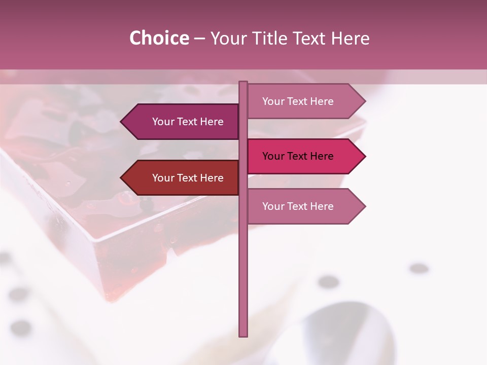 Cheese Cake Recept PowerPoint Template