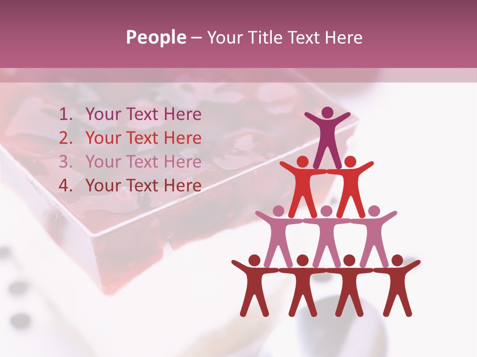 Cheese Cake Recept PowerPoint Template