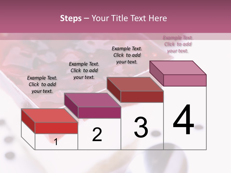 Cheese Cake Recept PowerPoint Template