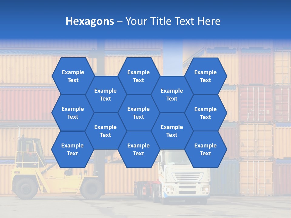 Loading Containers PowerPoint Template