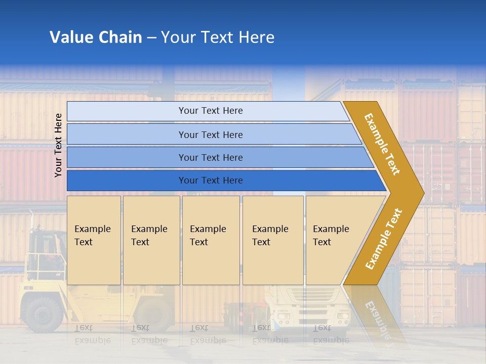 Loading Containers PowerPoint Template