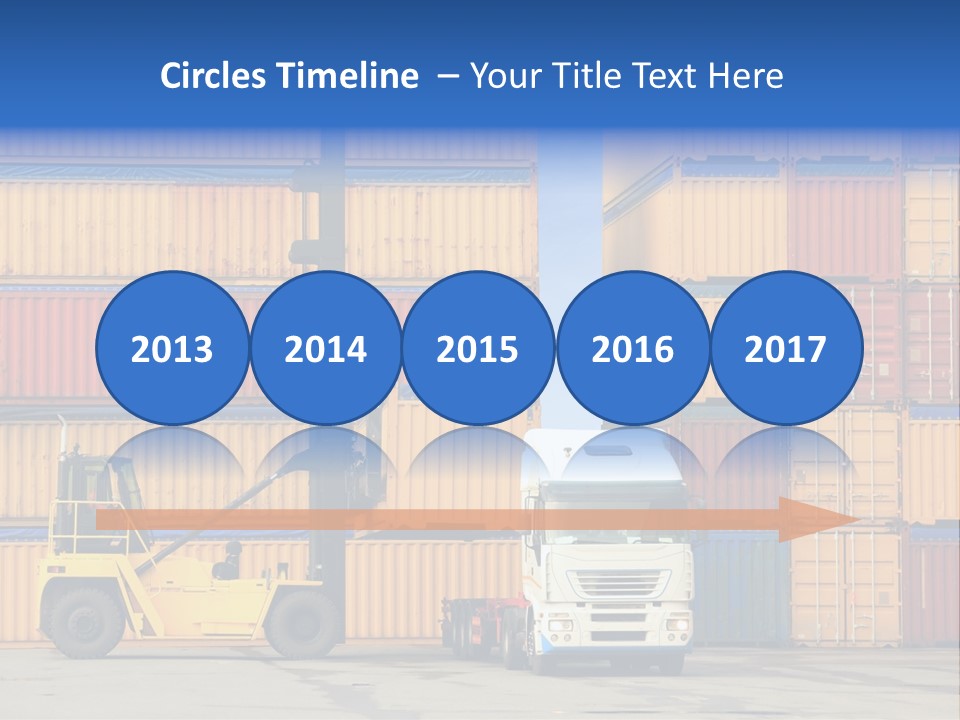 Loading Containers PowerPoint Template