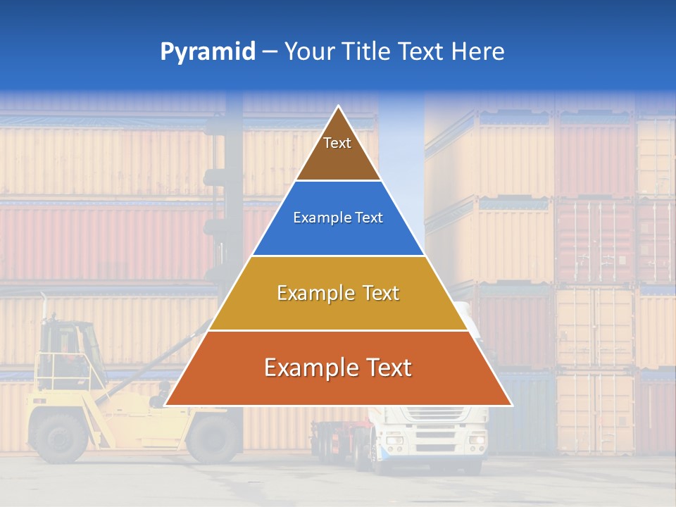 Loading Containers PowerPoint Template