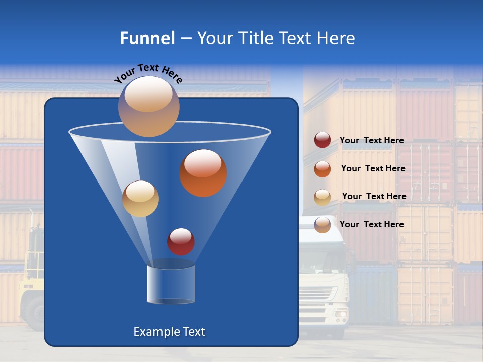 Loading Containers PowerPoint Template