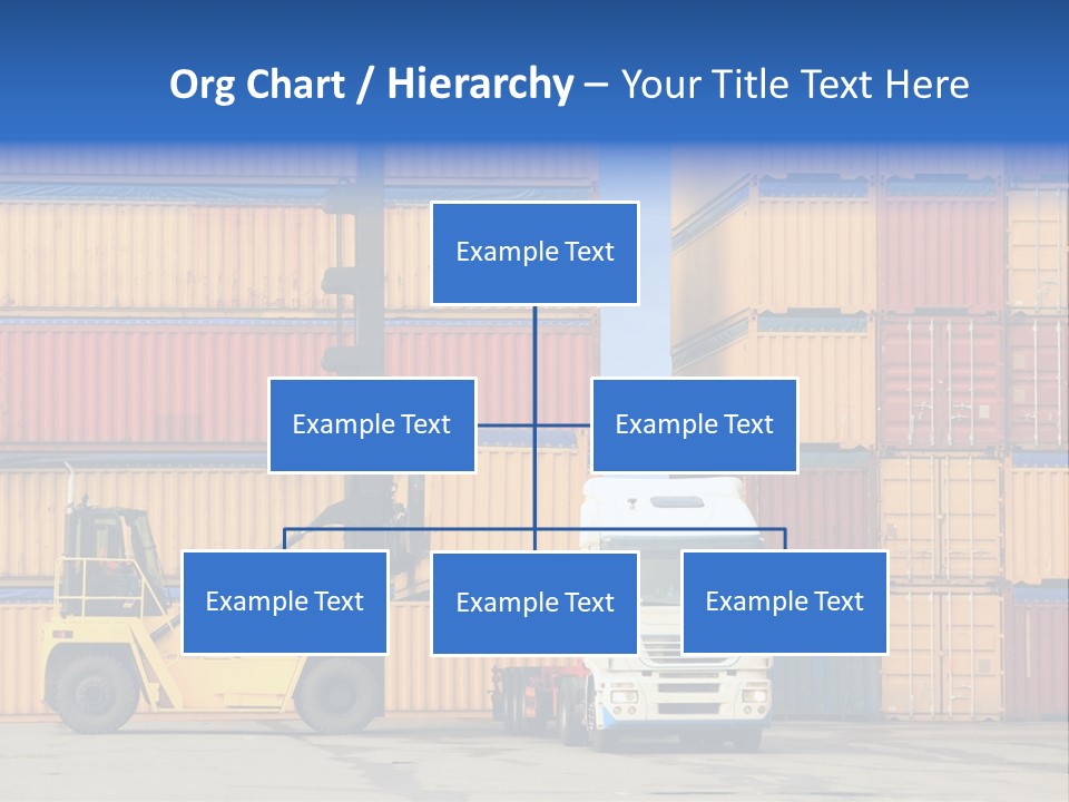 Loading Containers PowerPoint Template