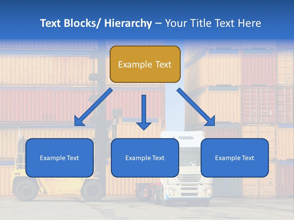 Loading Containers PowerPoint Template