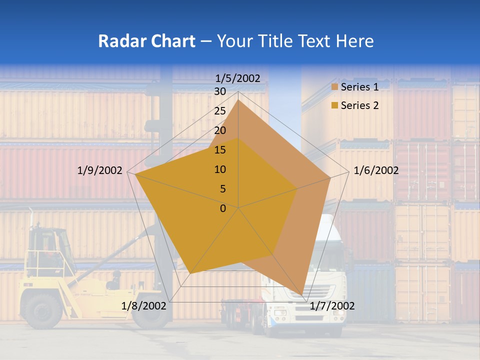 Loading Containers PowerPoint Template