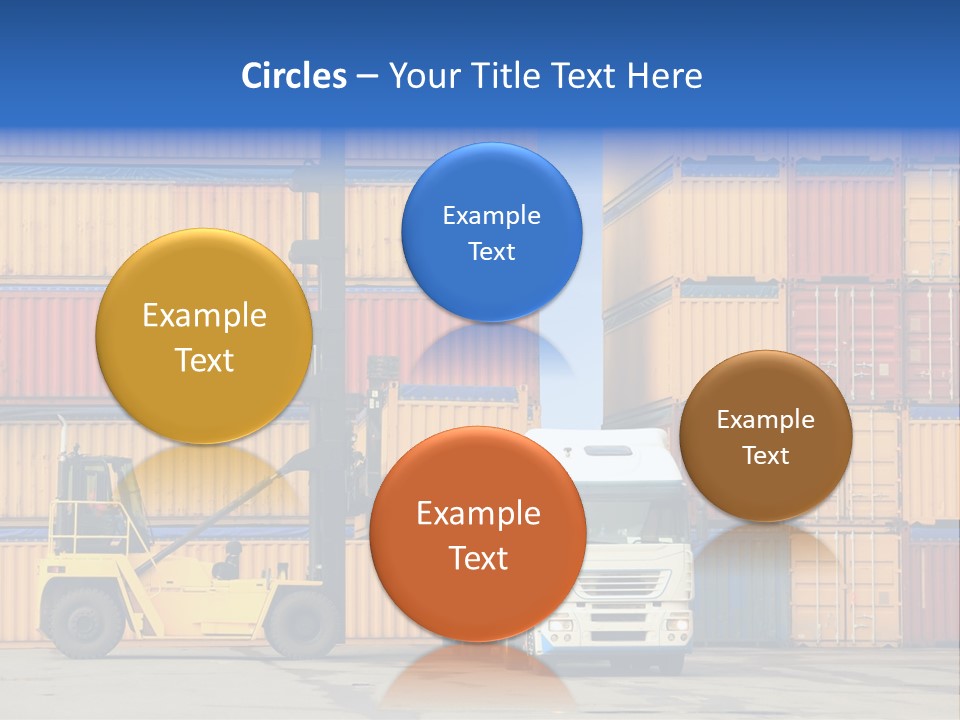 Loading Containers PowerPoint Template