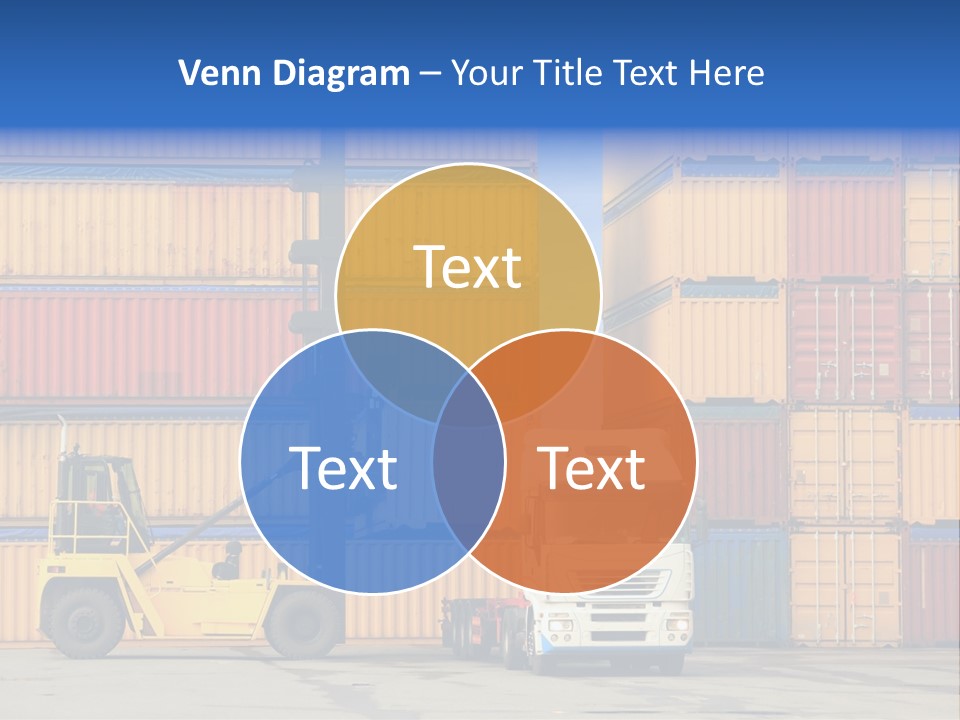Loading Containers PowerPoint Template