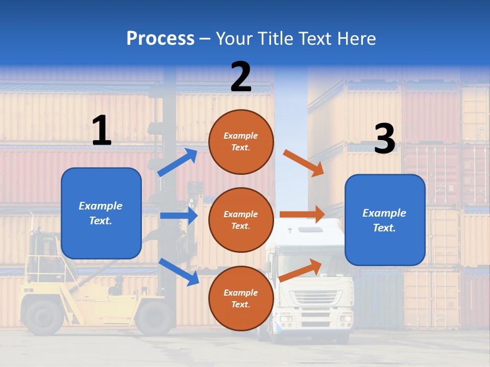 Loading Containers PowerPoint Template