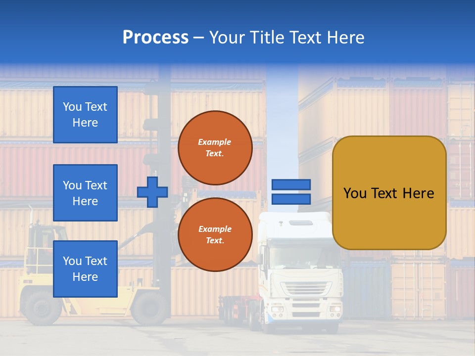 Loading Containers PowerPoint Template