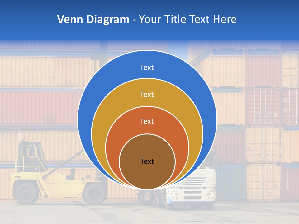 Loading Containers PowerPoint Template