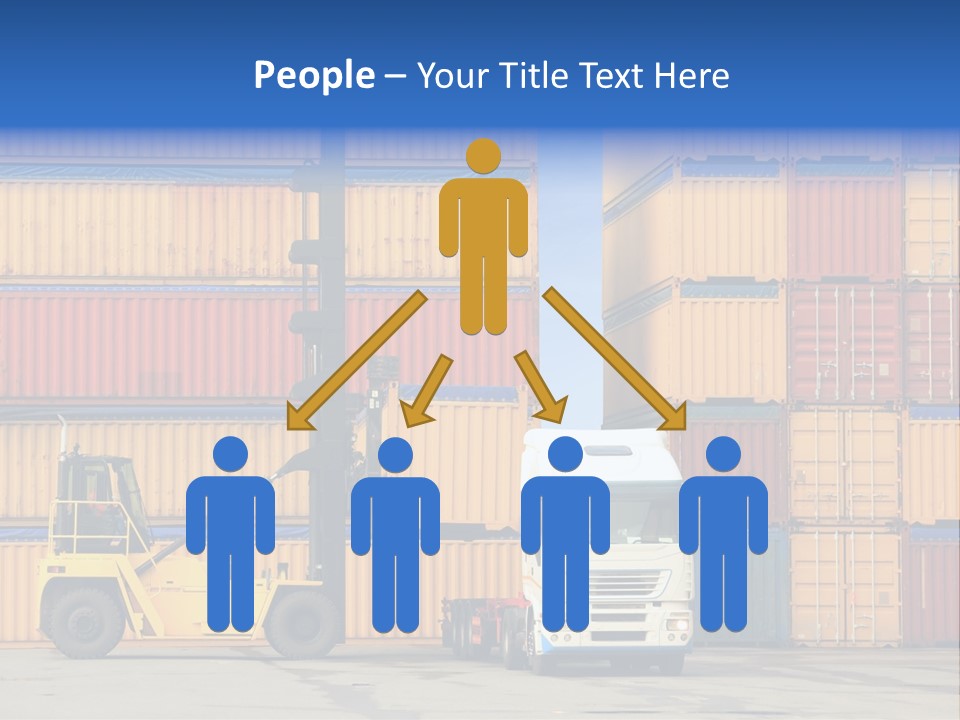 Loading Containers PowerPoint Template