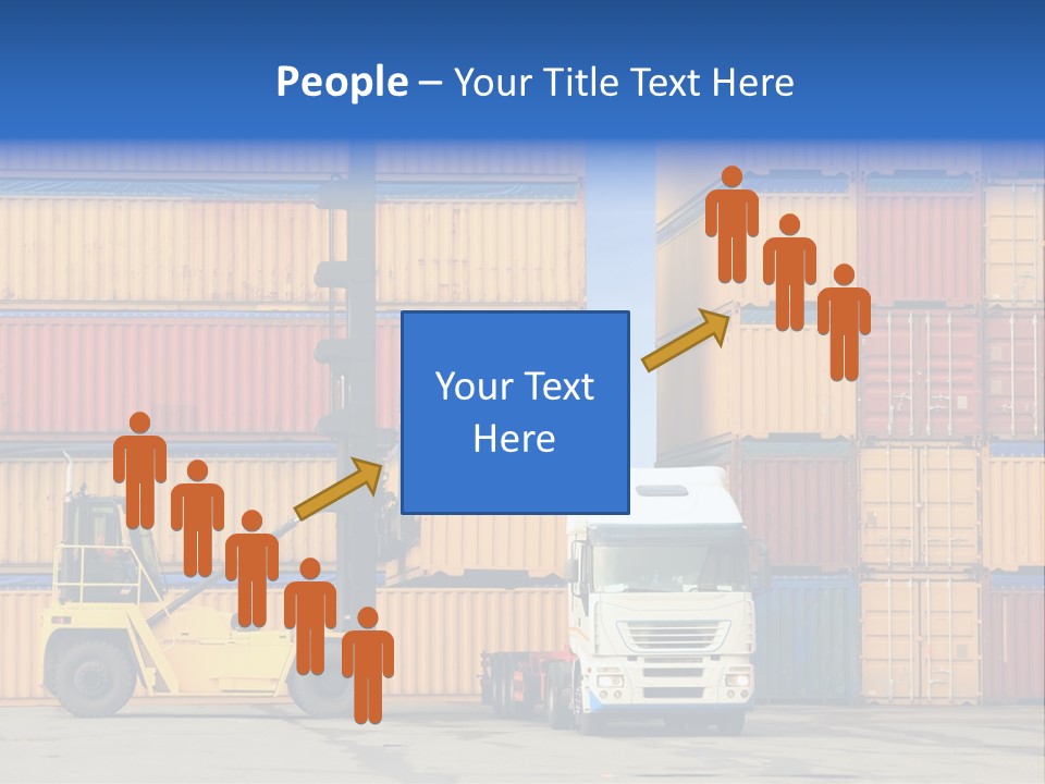 Loading Containers PowerPoint Template