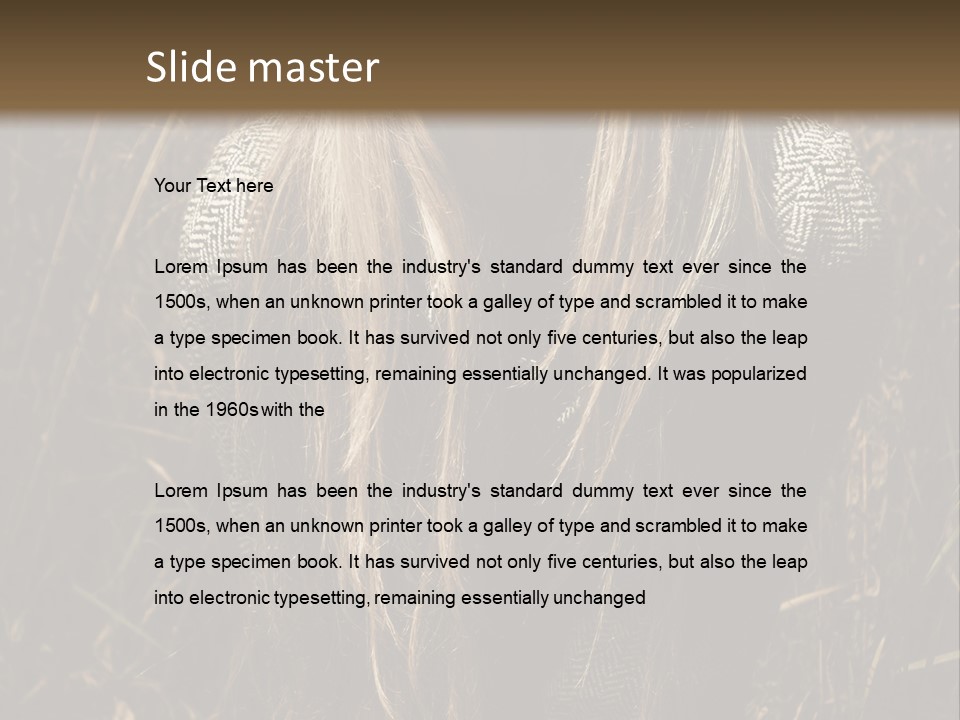 Vogue Glamor Y PowerPoint Template