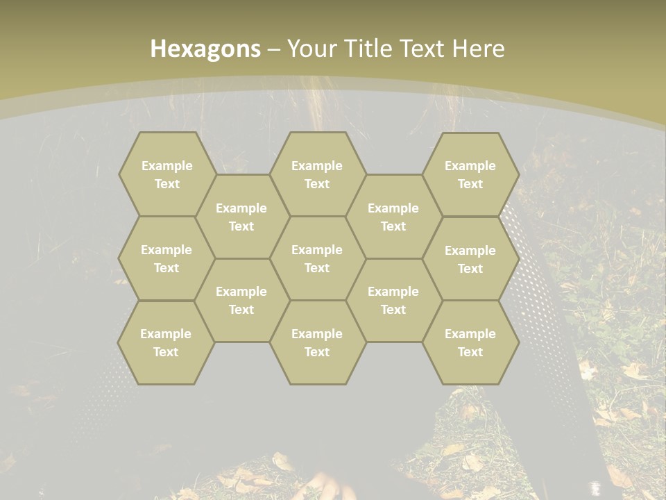 Toon Together Chair PowerPoint Template