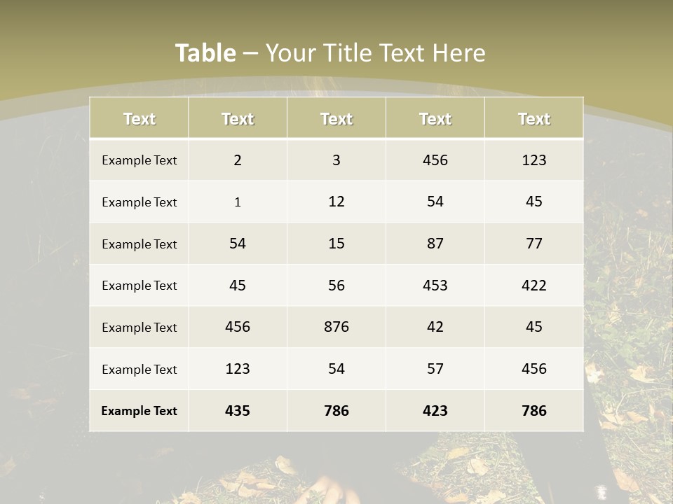 Toon Together Chair PowerPoint Template