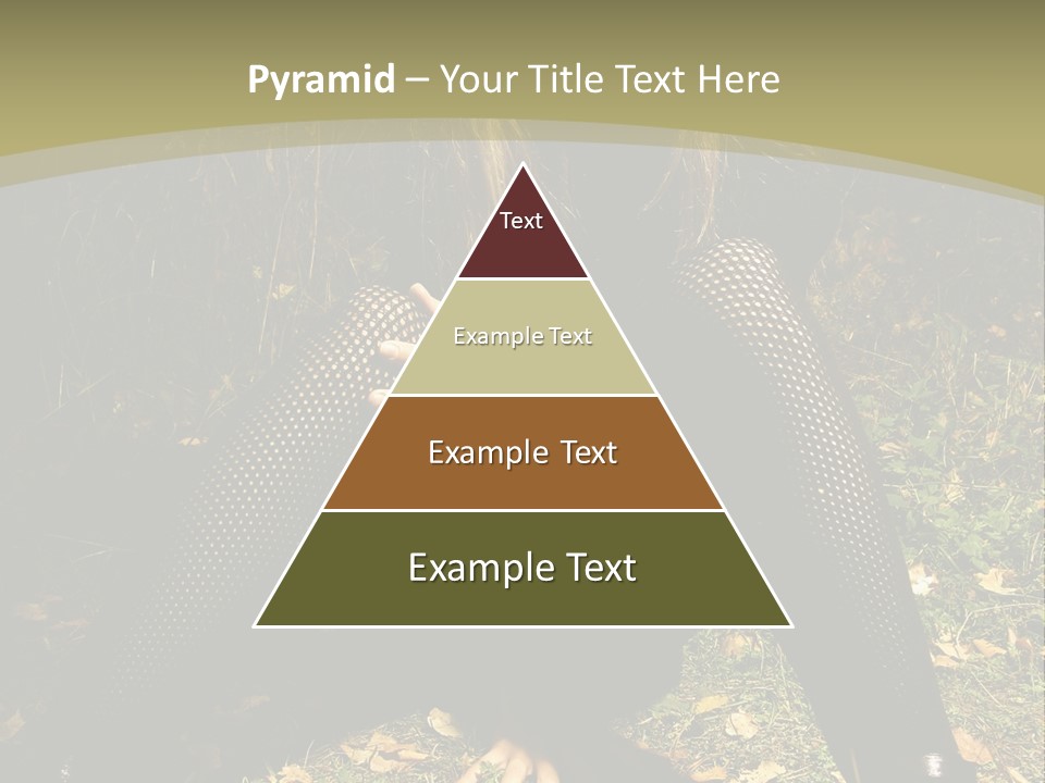 Toon Together Chair PowerPoint Template