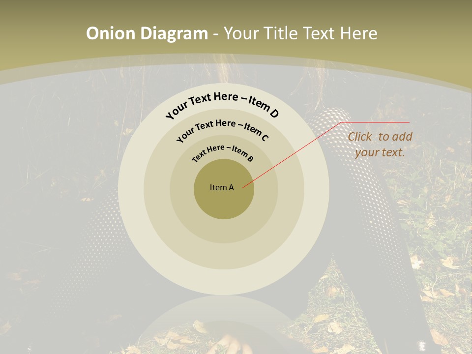 Toon Together Chair PowerPoint Template