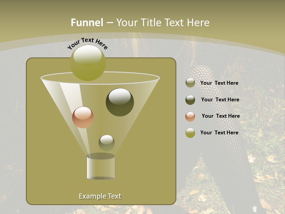 Toon Together Chair PowerPoint Template