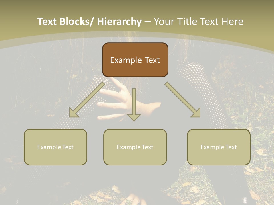 Toon Together Chair PowerPoint Template