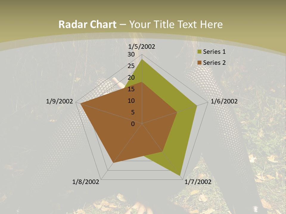 Toon Together Chair PowerPoint Template