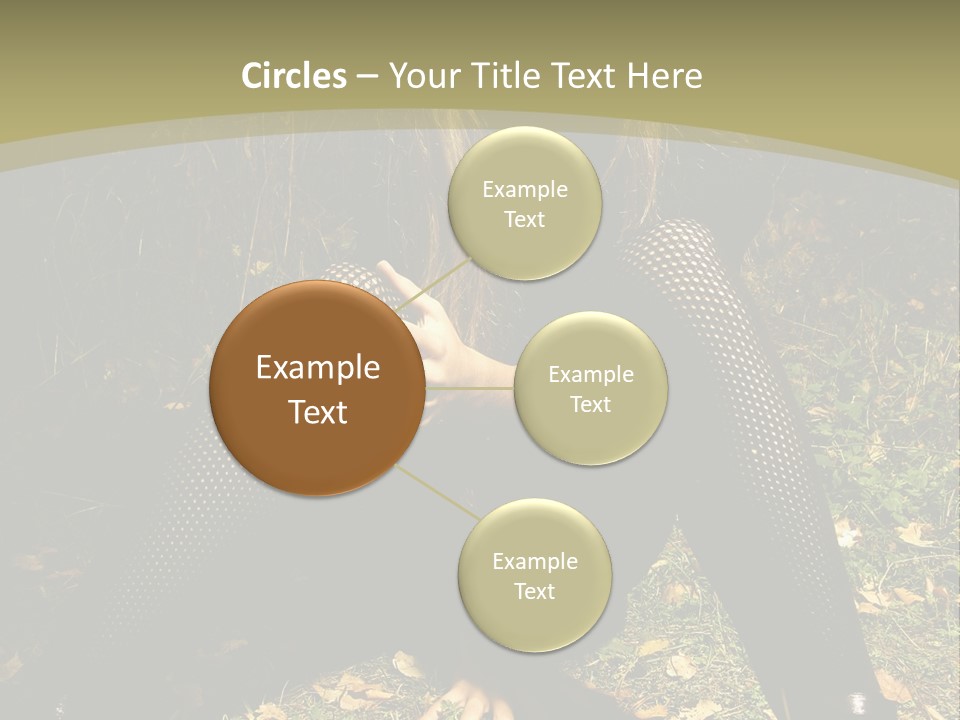 Toon Together Chair PowerPoint Template